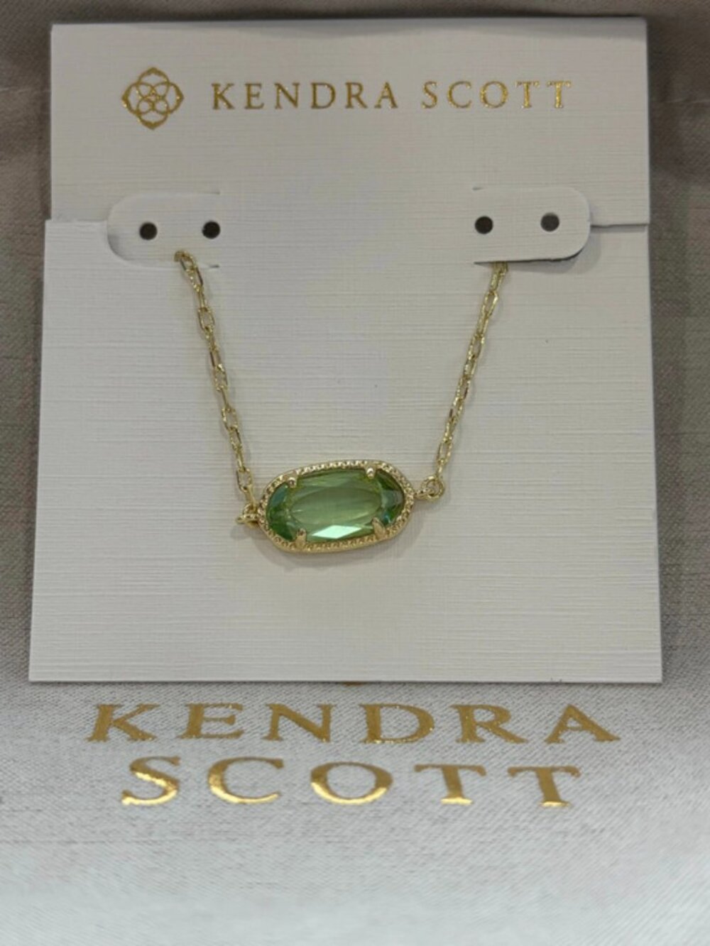 Kendra Scott green bracelet